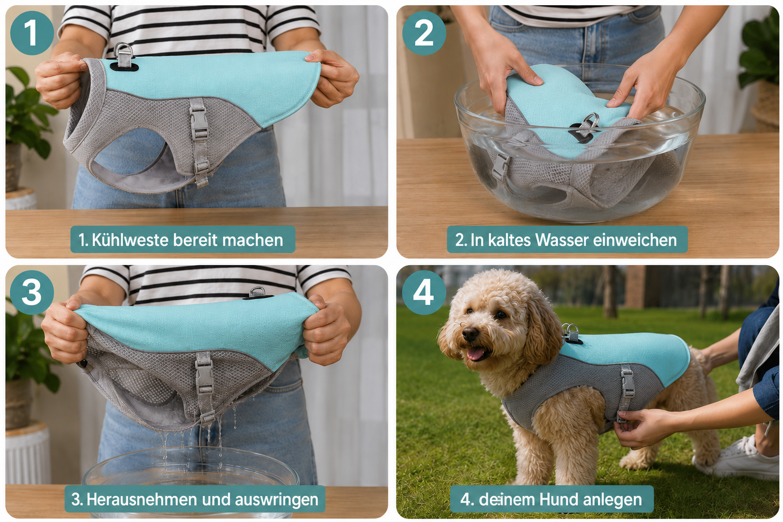 ChillPaws™ Cooling Vest-Blau